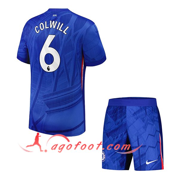 Maillot de Foot Chelsea (COLWILL #6) Enfant 2025/2026 Domicile
