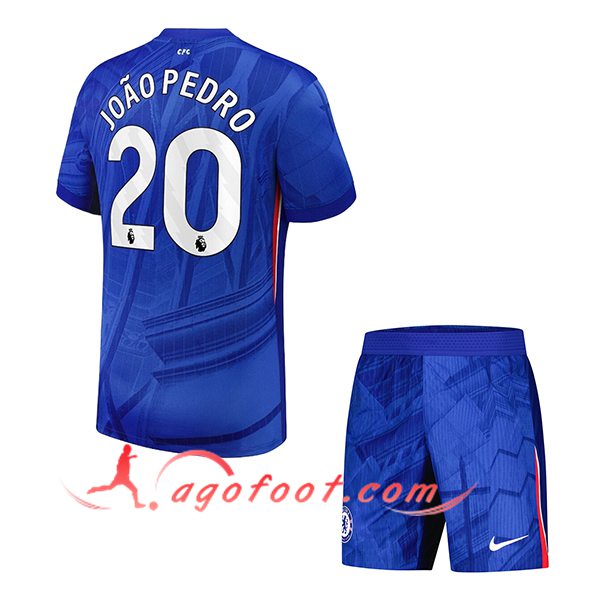 Maillot de Foot Chelsea (JOÃO PEDRO #20) Enfant 2025/2026 Domicile