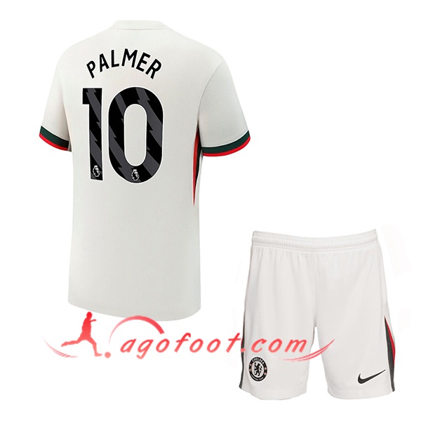 Maillot de Foot Chelsea (PALMER #10) Enfant 2025/2026 Exterieur