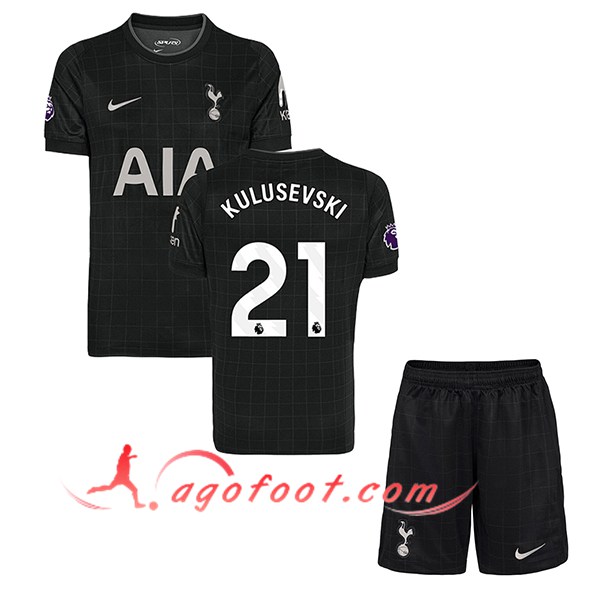 Maillot de Foot Tottenham Hotspur (KULUSEVSKI #21) Enfant 2025/2026 Exterieur