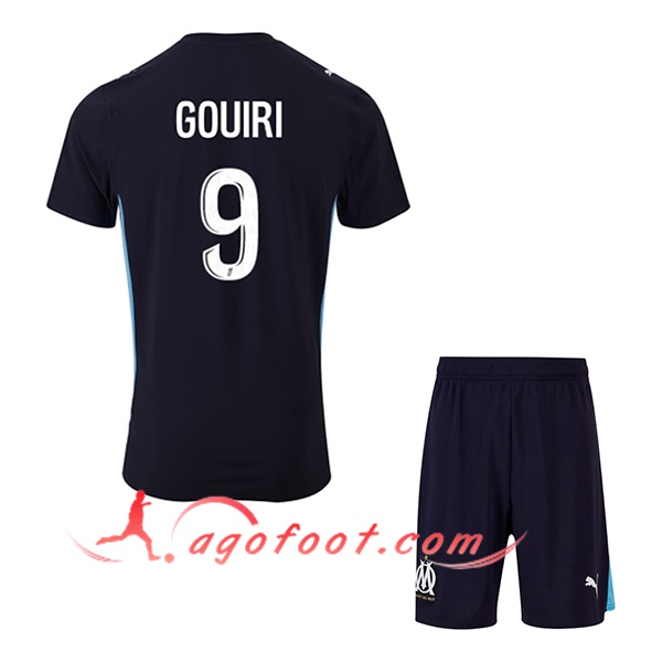 Maillot de Foot Marseille (GOUIRI #9) Enfant 2025/2026 Exterieur