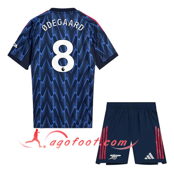 Maillot de Foot Arsenal (ØDEGAARD #8) Enfant 2025/2026 Exterieur