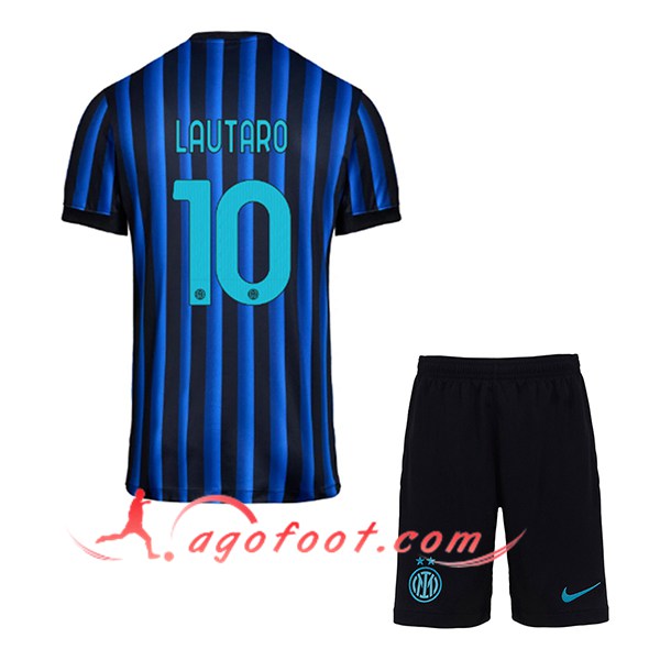 Maillot de Foot Inter Milan (LAUTARO #10) Enfant 2025/2026 Domicile