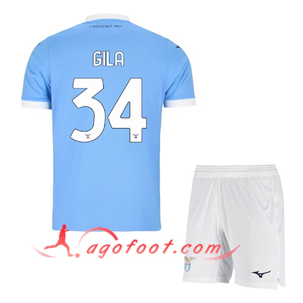 Maillot de Foot SS Lazio (GILA #34) Enfant 2025/2026 Domicile