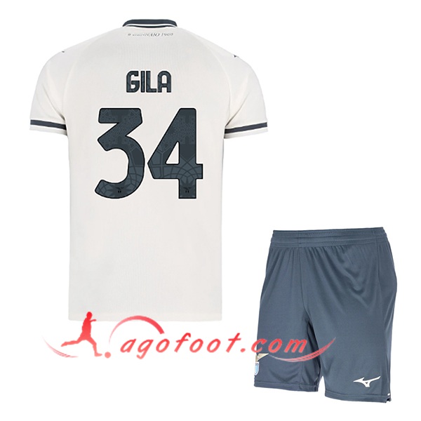 Maillot de Foot SS Lazio (GILA #34) Enfant 2025/2026 Exterieur