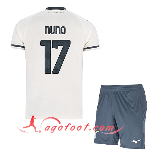 Maillot de Foot SS Lazio (NUNO #17) Enfant 2025/2026 Exterieur