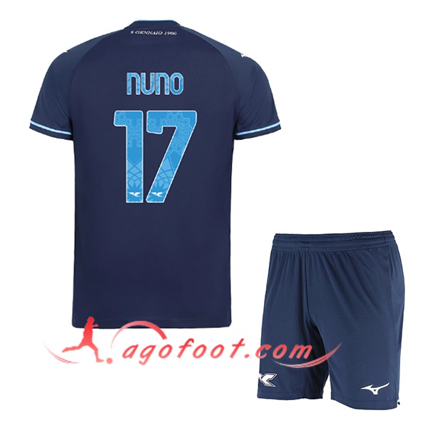 Maillot de Foot SS Lazio (NUNO #17) Enfant 2025/2026 Third