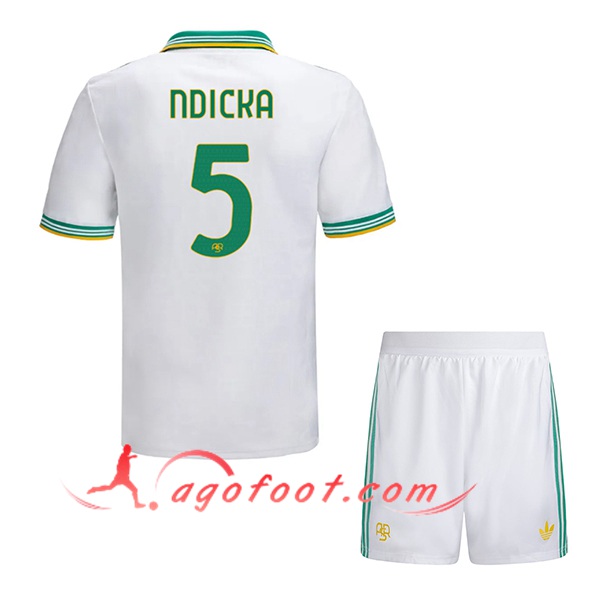 Maillot de Foot As Rome (NDICKA #5) Enfant 2025/2026 Third