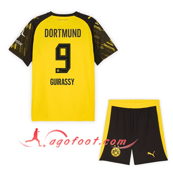 Maillot de Foot Dortmund (GUIRASSY #9) Enfant 2025/2026 Domicile
