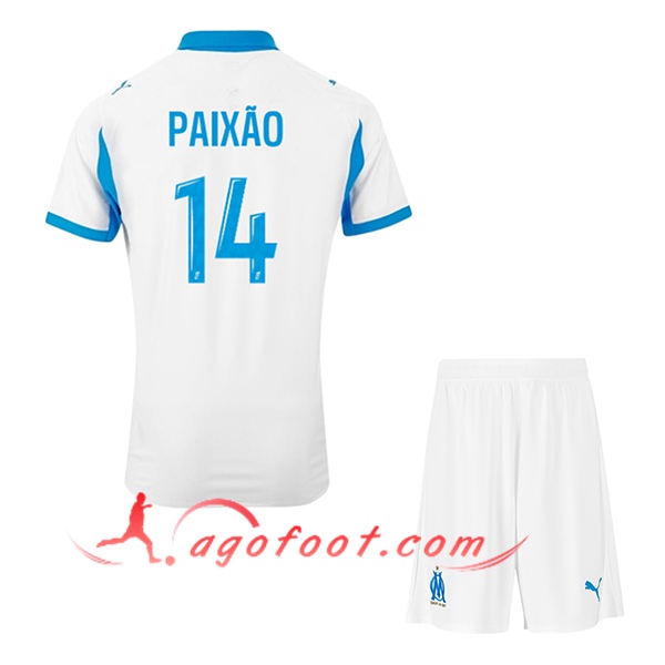 Maillot de Foot Marseille (PAIXÃO #14) Enfant 2025/2026 Domicile