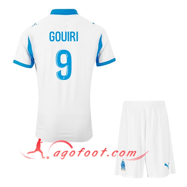 Maillot de Foot Marseille (GOUIRI #9) Enfant 2025/2026 Domicile