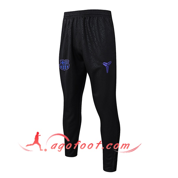 Pantalon Foot FC Barcelone Noir/Pourpre 2025/2026