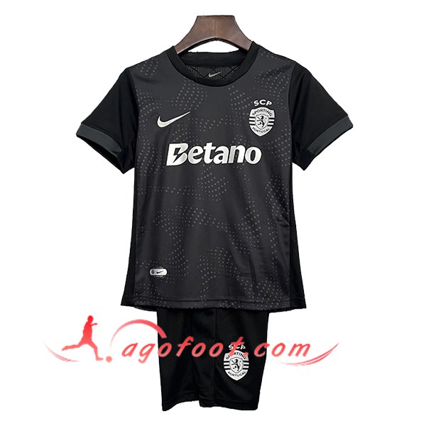 Nouveau Maillot de Foot Sporting Enfant Exterieur 2025/2026