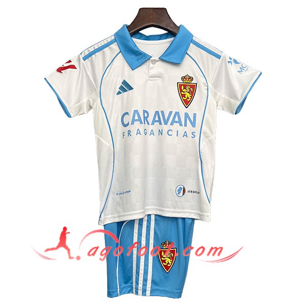 Nouveau Maillot de Foot Zaragoza Enfant Domicile 2025/2026