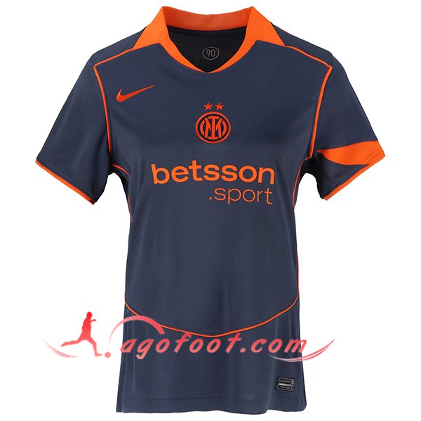 Nouveau Maillot de Foot Inter Milan Femme Third 2025/2026