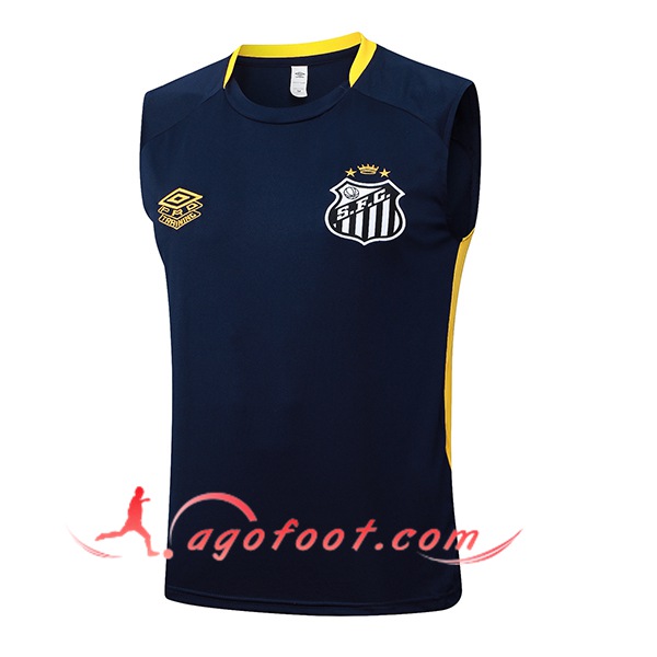 Training Debardeurs Santos Bleu/Jaune 2025/2026