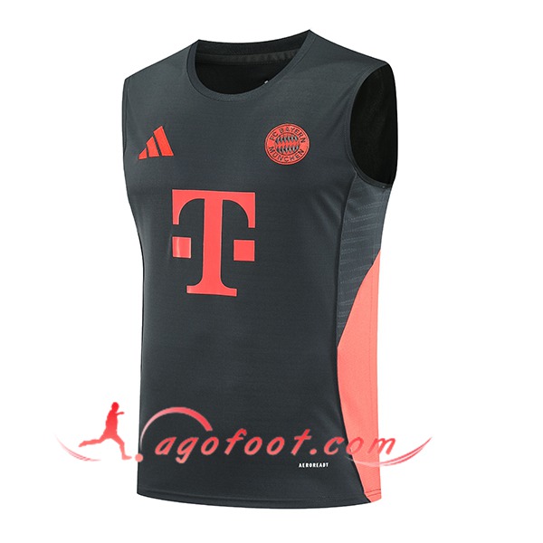 Training Debardeurs Bayern Munich Gris/Orange 2025/2026 -02