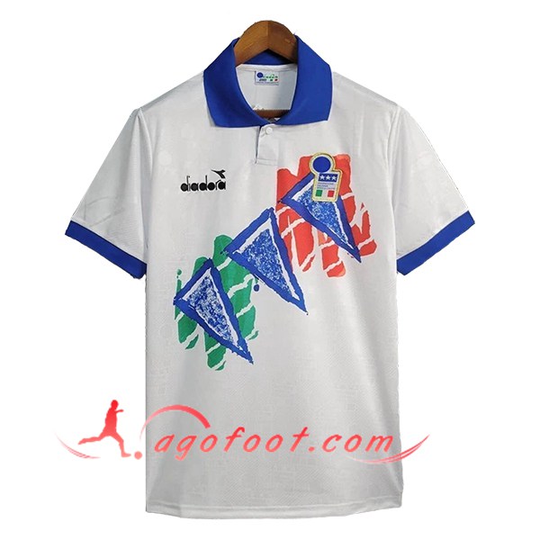 Training T-Shirts Italie Blanc/Bleu 2025/2026