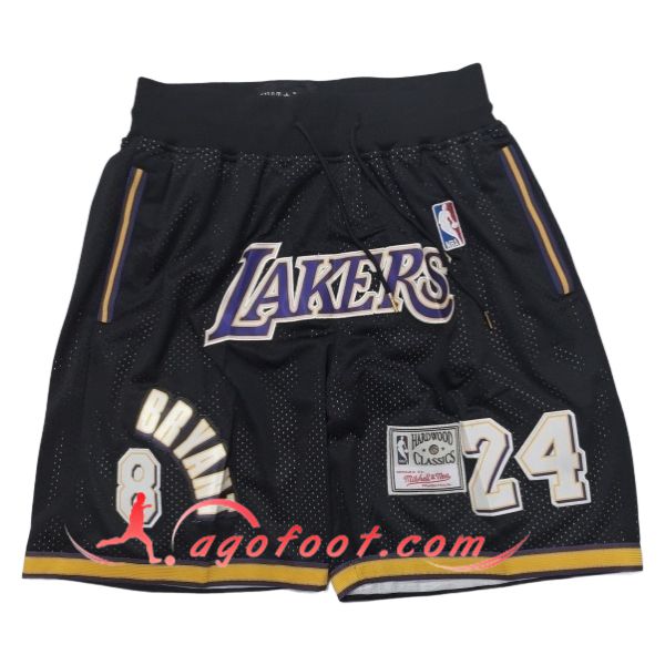 Shorts NBA Los Angeles Lakers 2025/26 Noir