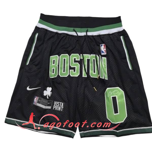 Shorts NBA Boston Celtics 2025/26 Noir/Vert -02