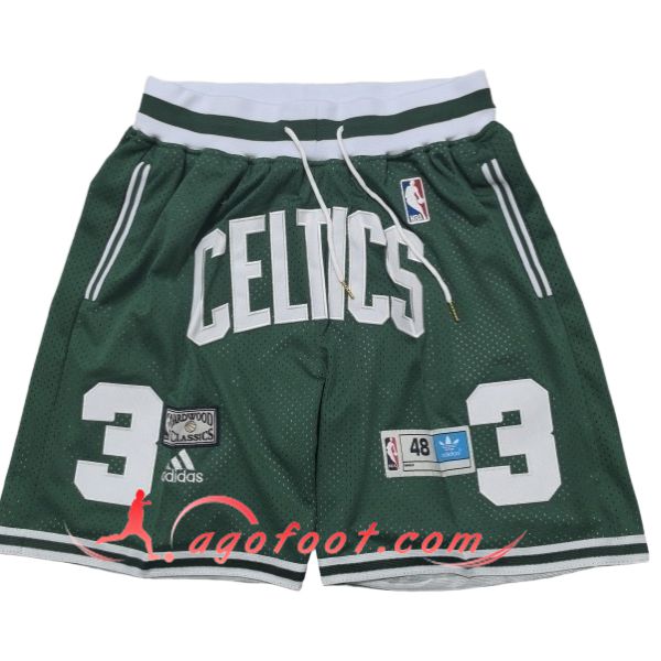 Shorts NBA Boston Celtics 2025/26 Vert/Blanc -02
