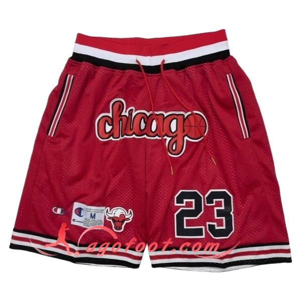 Shorts NBA Chicago Bulls 2025/26 Rouge