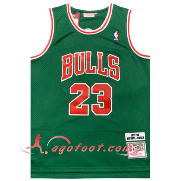Maillot Chicago Bulls (JAMES #23) 2025/26 Vert/Rouge