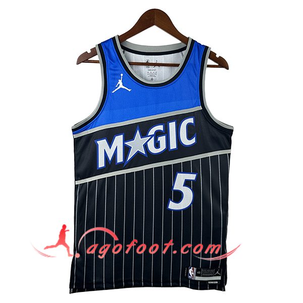 Maillot Orlando Magic (BANCHERO #5) 2025/26 Noir/Bleu