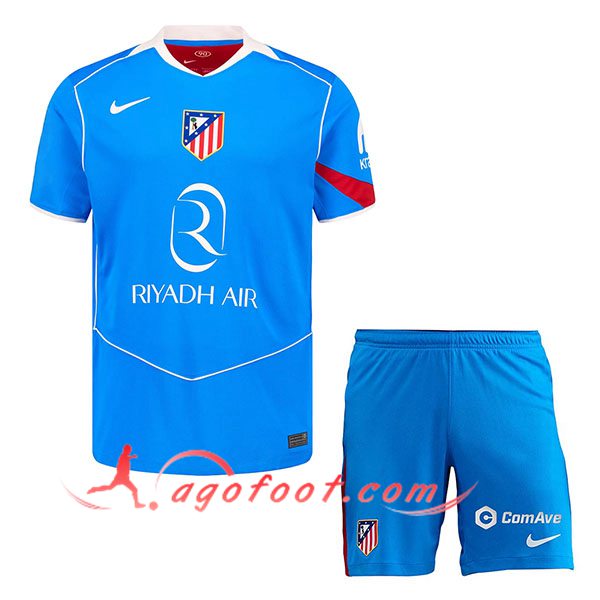 Ensemble Maillot Atletico Madrid Third + Short 2025/2026