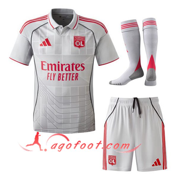 Ensemble Maillot Lyon Third (Short + Chaussettes) 2025/2026