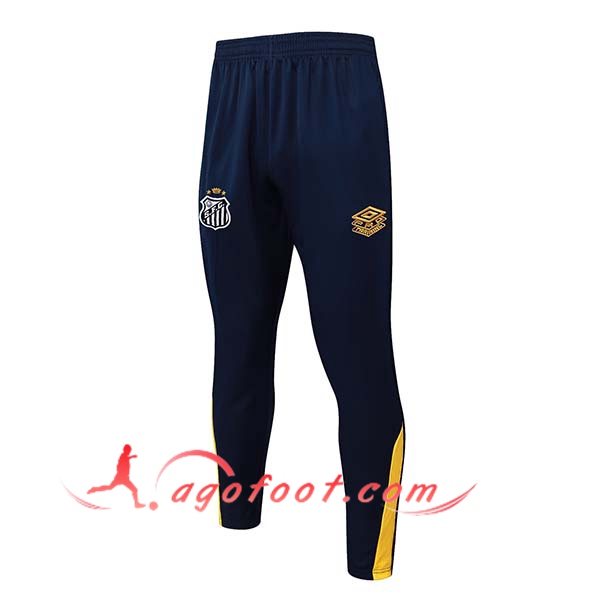 Pantalon Foot Santos Bleu/Jaune 2025/2026