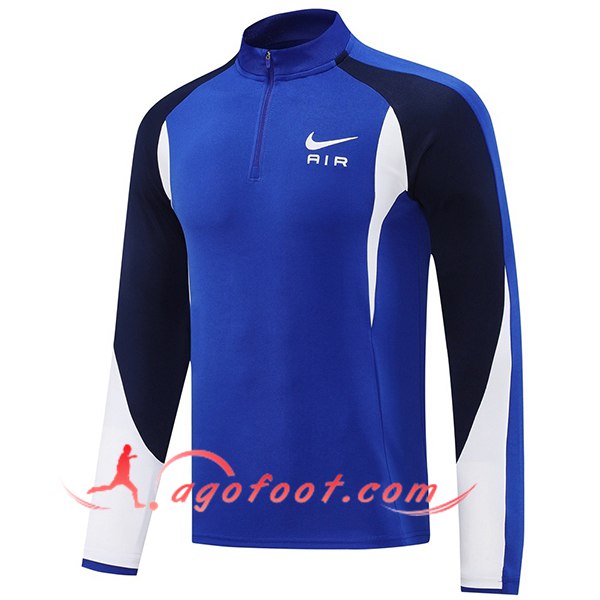 Sweatshirt Training Nike Bleu/Blanc 2025/2026
