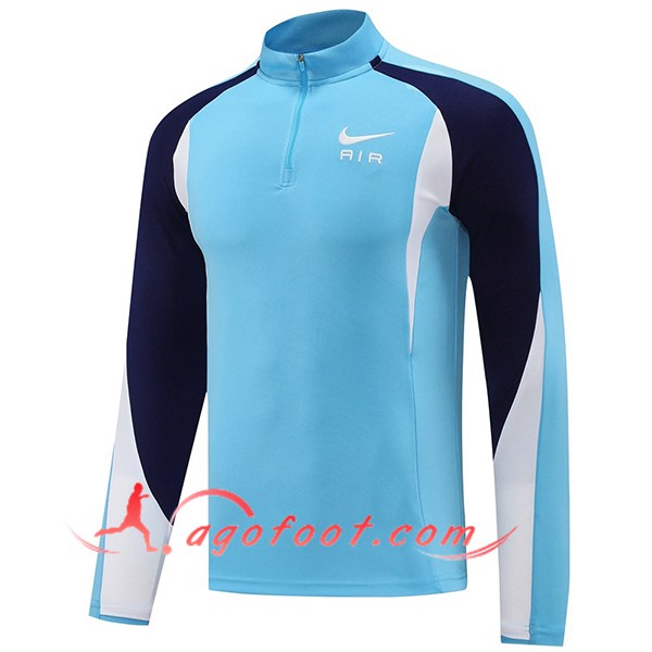Sweatshirt Training Nike Bleu/Blanc 2025/2026 -02
