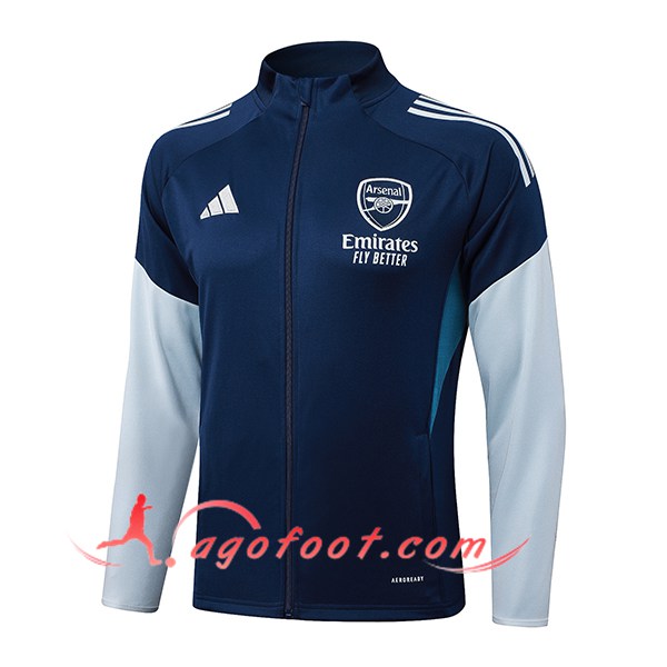 Veste Foot Arsenal Bleu/Gris 2025/2026