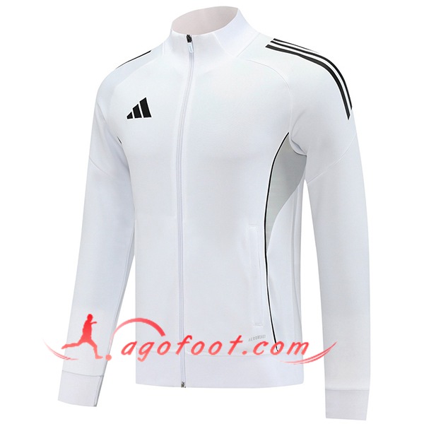 Veste Foot Adidas Blanc/Noir 2025/2026