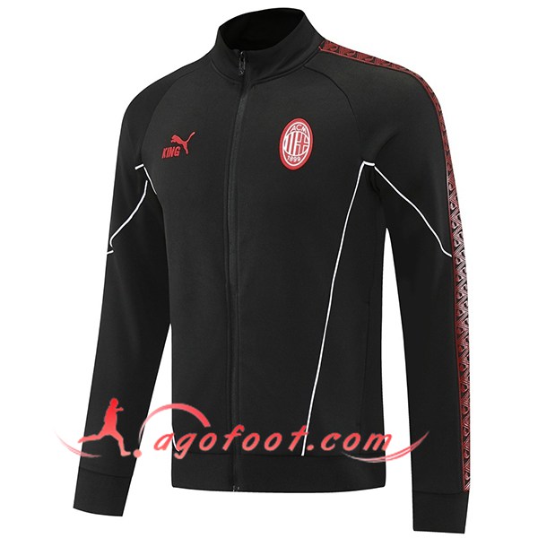 Veste Foot Milan AC Noir/Rouge 2025/2026
