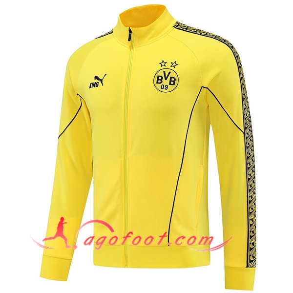 Veste Foot Dortmund Jaune/Noir 2025/2026