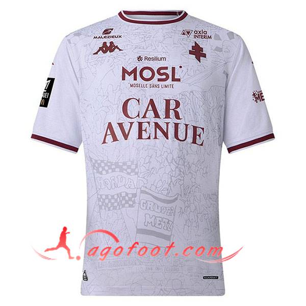 Nouveau Maillot de Foot FC Metz Exterieur 2025/2026