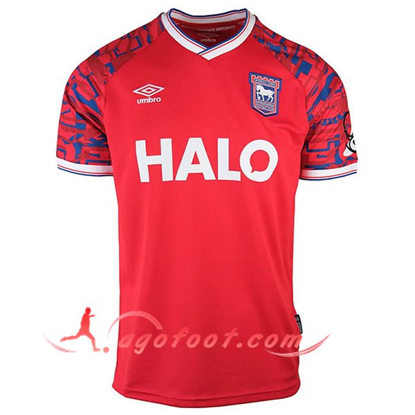 Nouveau Maillot de Foot Ipswich Town Exterieur 2025/2026