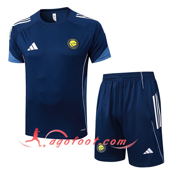 Ensemble Training T-Shirts Al-Nassr FC Bleu Royal 2025/2026