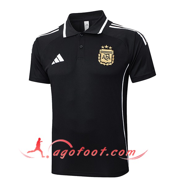 Polo Foot Argentina Noir/Blanc 2025/2026