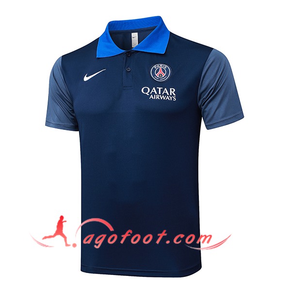 Polo Foot PSG Bleu Royal 2025/2026