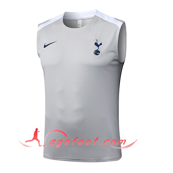 Training Debardeurs Tottenham Hotspur Gris/Blanc 2025/2026