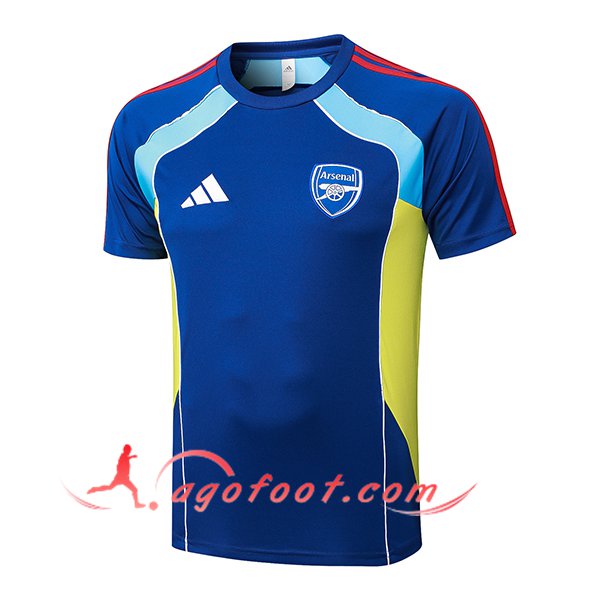 Training T-Shirts Arsenal Bleu/Rouge/Jaune 2025/2026