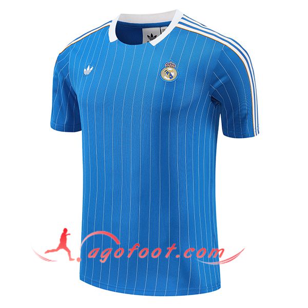 Training T-Shirts Real Madrid Bleu 2025/2026 -04