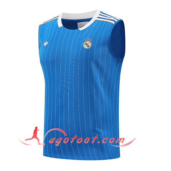 Training Debardeurs Real Madrid Bleu 2025/2026 -03