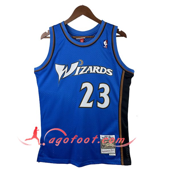 Maillot Washington Wizards (JORDAN #23) 2025/26 Bleu/Blanc/Noir