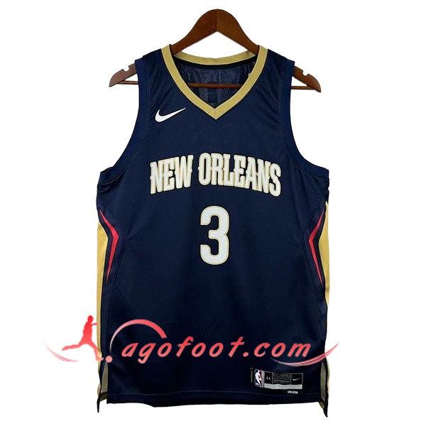 Maillot New Orleans Pelicans (POOLE #3) 2025/26 Bleu/Jaune