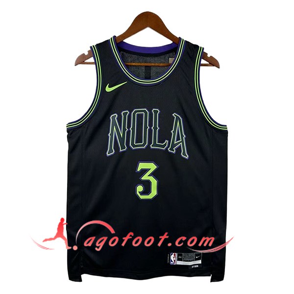 Maillot New Orleans Pelicans (POOLE #3) 2025/26 Noir/Vert