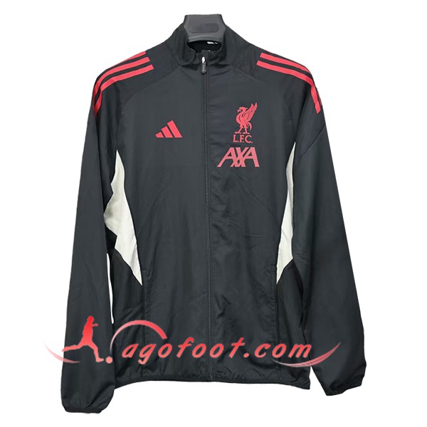 Coupe-Vent FC Liverpool Noir/Rouge/Blanc 2025/2026